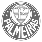 Palmeiras Logo Black and White