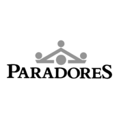 Paradores Logo Black and White