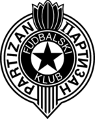 Partizan Logo Black and White