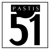 Pastis 51 Logo Black and White