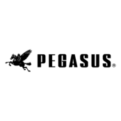 Pegasus Logo Black and White