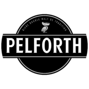 Pelforth Logo Black and White