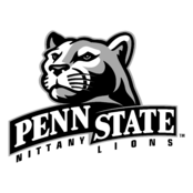 Penn State Lions Logo Black and White (1)