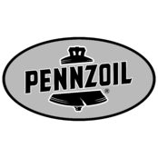 Pennzoil Logo Black and White