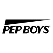 Pep Boys Logo Black and White