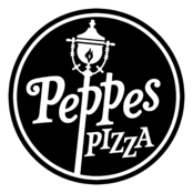Peppes Pizza Logo Black and White