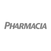 Pharmacia Logo Black and White