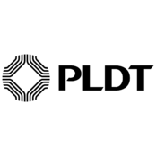 PLDT Logo Black and White