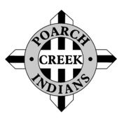 Poarch Creek Indians Logo Black and White