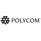 Polycom Logo Black and White