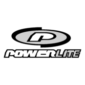 Powerlite Logo Black and White