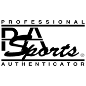 Professional Sports Authenticator Logo Black and White