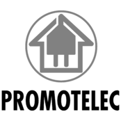 Promotelec Logo Black and White