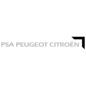 PSA Peugeot Citroen Logo Black and White
