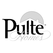 Pulte Homes Logo Black and White