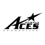 Purple Aces Logo Black and White