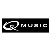 Qmusic Logo Black and White