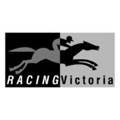 Racing Victoria Logo Black and White