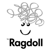 Ragdoll Logo Black and White