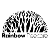 Rainbow Treecare Logo Black and White