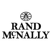 Rand McNally Logo Black and White
