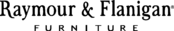 Raymour Flanigan Company Logo Black and White