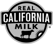 Real California Milk Logo Black and White