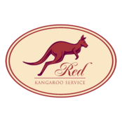 Red Kangaroo Service Logo