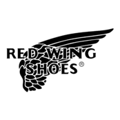 Red Wing Shoes Logo Black and White