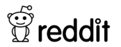 Reddit Logo Black and White