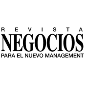 Revista Negocios Logo Black and White