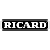 Ricard Logo Black and White