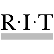 RIT Logo Black and White