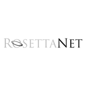 RosettaNet Logo Black and White