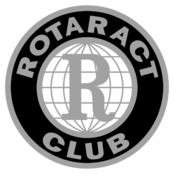 Rotaract Club Logo Black and White