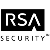 RSA Security Logo Black and White