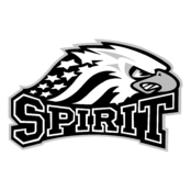 Saginaw Spirit Logo Black and White