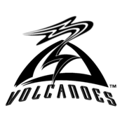 Salem Keizer Volcanoes Logo Black and White