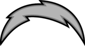 San Diego Chargers Logo Black and White