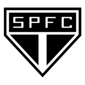 Sao Paulo Futebol Clube de Sao Paulo SP Logo Black and White
