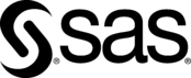 SAS Logo Black and White