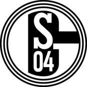 Schalke Logo Black and White