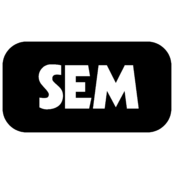 Sem Logo Black and White