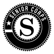 Senior Corps Logo Black and White