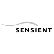 Sensient Logo Black and White