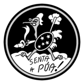Senta a Pua Logo Black and White