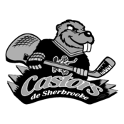 Sherbrooke Castors Logo Black and White