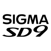 Sigma SD9 Logo Black and White