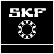 SKF Logo Black and White