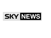 SkyNews Logo Black and White